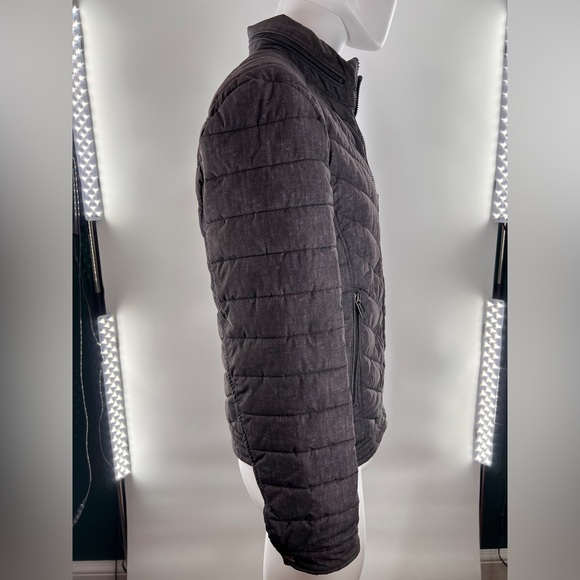 GUC Guess Chevron Quilted Puffer Coat - Picture 6 of 16